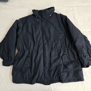 Vintage Women's Navy Winter Jacket